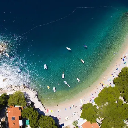 By The Sea Brela, Makarska - 16065 아파트 브렐라